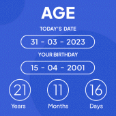 Age Calculator - Date of Birth Apk