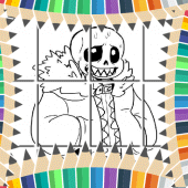 sans Coloring Book Apk