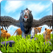 Angry Flying Lion Simulator 3d Apk