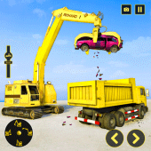 Crusher Crane Excavator Sim Apk