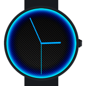 Carbon Neon Watch Face Apk