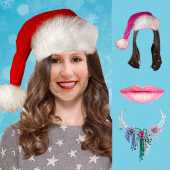 Christmas Girl Hair Changer Apk