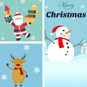 Christmas Grid Photo Collage Apk