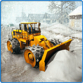 Snow Plow Heavy Excavator Sim Apk