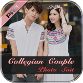 Collegian Couple Photo Suit Apk