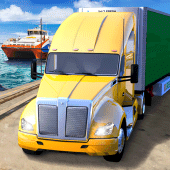 Ferry Port Trucker Parking Sim Apk