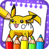 pokemoons coloring pika sun and moon Apk