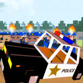 Blocky Police Car Mods Apk