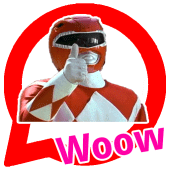 Power Rangers What's Up Stickers App in Tamil Apk