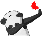 Funny Panda Stickers WASticker Apk