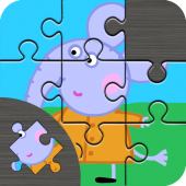 Jigsaw Puzzle For pepa & Pig Game Apk