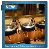 Cool Upcycled Bathroom Vanities Ideas Apk