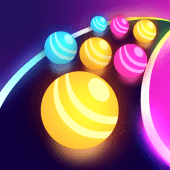 Curvy Color Balls Gamepad Apk