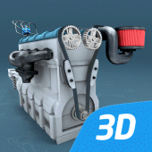 Four-stroke Otto engine 3D Apk