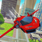 Real Flying Car Driving City Apk