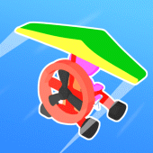 Road Glider - Flying Game Apk