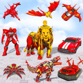 Lion robot game - multi robots Apk