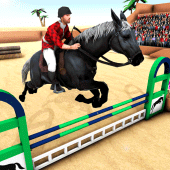 Mounted Horse Riding Show Jump Apk