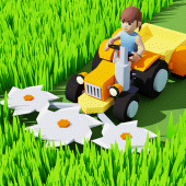 Grass Cut - Merge Apk