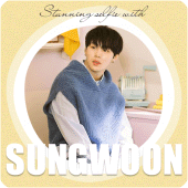 Stunning selfie with Sungwoon ( Wanna One ) Apk