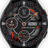 Hybrid 3D Watch Face Apk