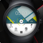 Watch Face - Material Interactive Apk