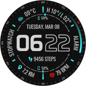 Time Vortex Watch Face Apk