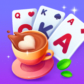 Solitaire Cafe Design & Decor Apk