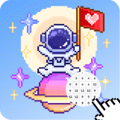 Starfield Pixel Art Coloring Apk