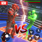 Robot Ring Fighting SuperHero Robot Fighting Game Apk