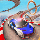 US Police Prado Mega Ramp : 3D Car Racing Stunts Apk