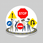 Learn Traffic Road Signs Apk