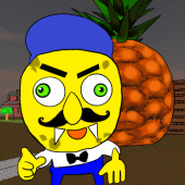 Neighbor Sponge. Scary Secret Apk