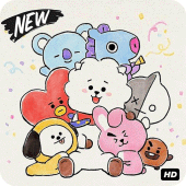 Cute BT21 Wallpapers HD 10.11 APK - com.tiwelnews.cutebt21wallpapershd APK  Download