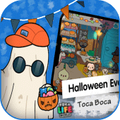 Tricks toca boca halloween party 2021 Apk