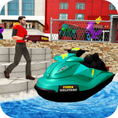 Pizza Delivery Jet Ski Games Apk