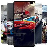 Real Racing Car Lock Screen & Wallpapers Apk