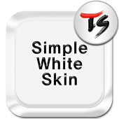 Simple White for TS Keyboard Apk