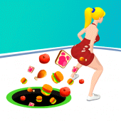 Hole io & Twerk: Body Race 3D Apk