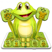 Frog Cartoon Launcher Theme Apk