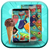 Ice Cream Candy Launcher Theme Apk