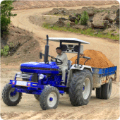 Tractor Trolley Driving Sim 3D Apk