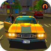 US Taxi Driver: Yellow Cab Driving Games Apk