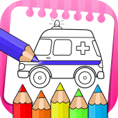 Vehicle Coloring &Drawing Book Apk