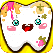 Funny Teeth kid dentist care! Games for girls boys Apk