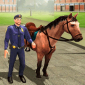 US Police Horse Criminal Chase Apk