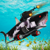 Shark Robot Transformation Apk