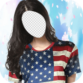 Girls T-Shirt Photo Montage Apk