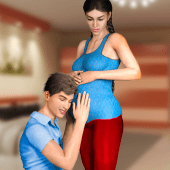 Virtual Pregnant Mom: Family Simulator Apk