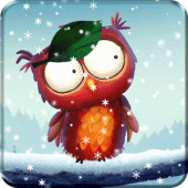 Winter Snow Owl Live Wallpaper Apk